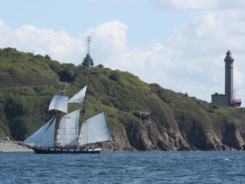 Sortie journée voilier rade de brest